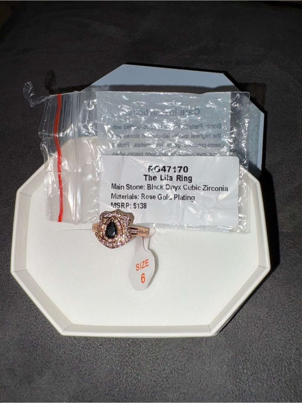 The Lila Ring OG size 6